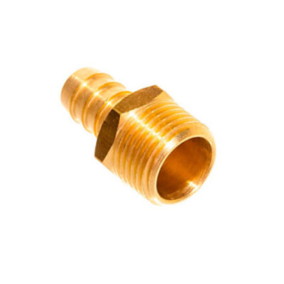 Штуцер елочка 1/2" резьба 3/8" наружная Штуцер елочка 1/2" резьба 3/8" наружная