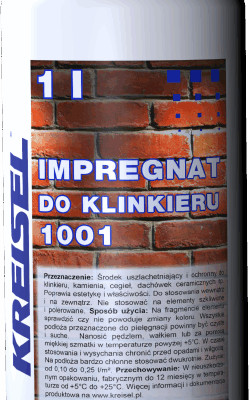 Защитное средство для клинкерной плитки и кирпича FRONTA 1001 Защитное средство для клинкерной плитки и кирпича FRONTA 1001